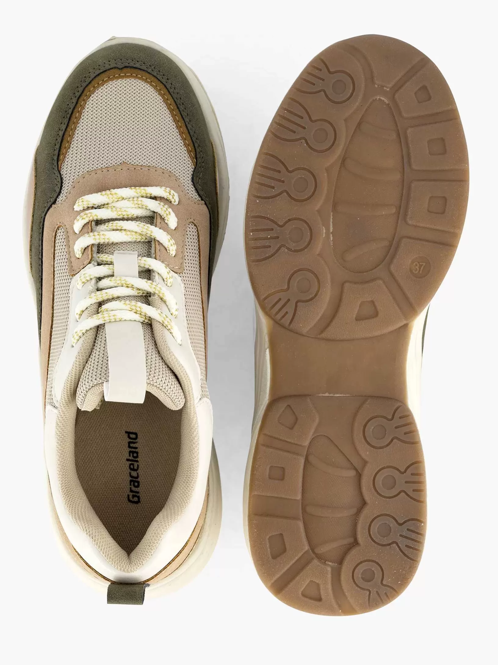 beige_chunky_sneaker_4-5.webp Dames Graceland Beige Chunky Sneaker