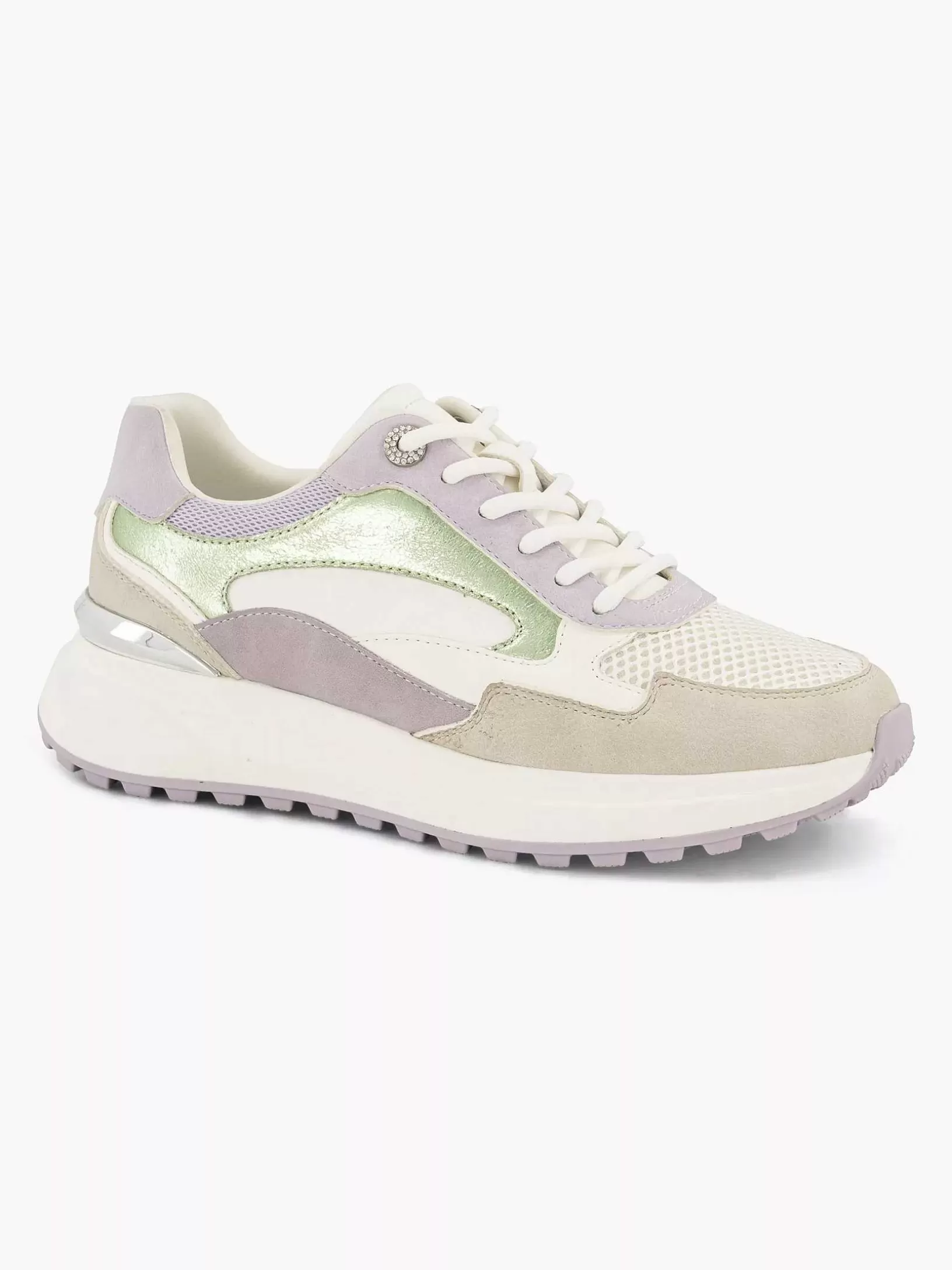 beige_chunky_sneaker_glitter_3.webp Dames Graceland Beige Chunky Sneaker Glitter