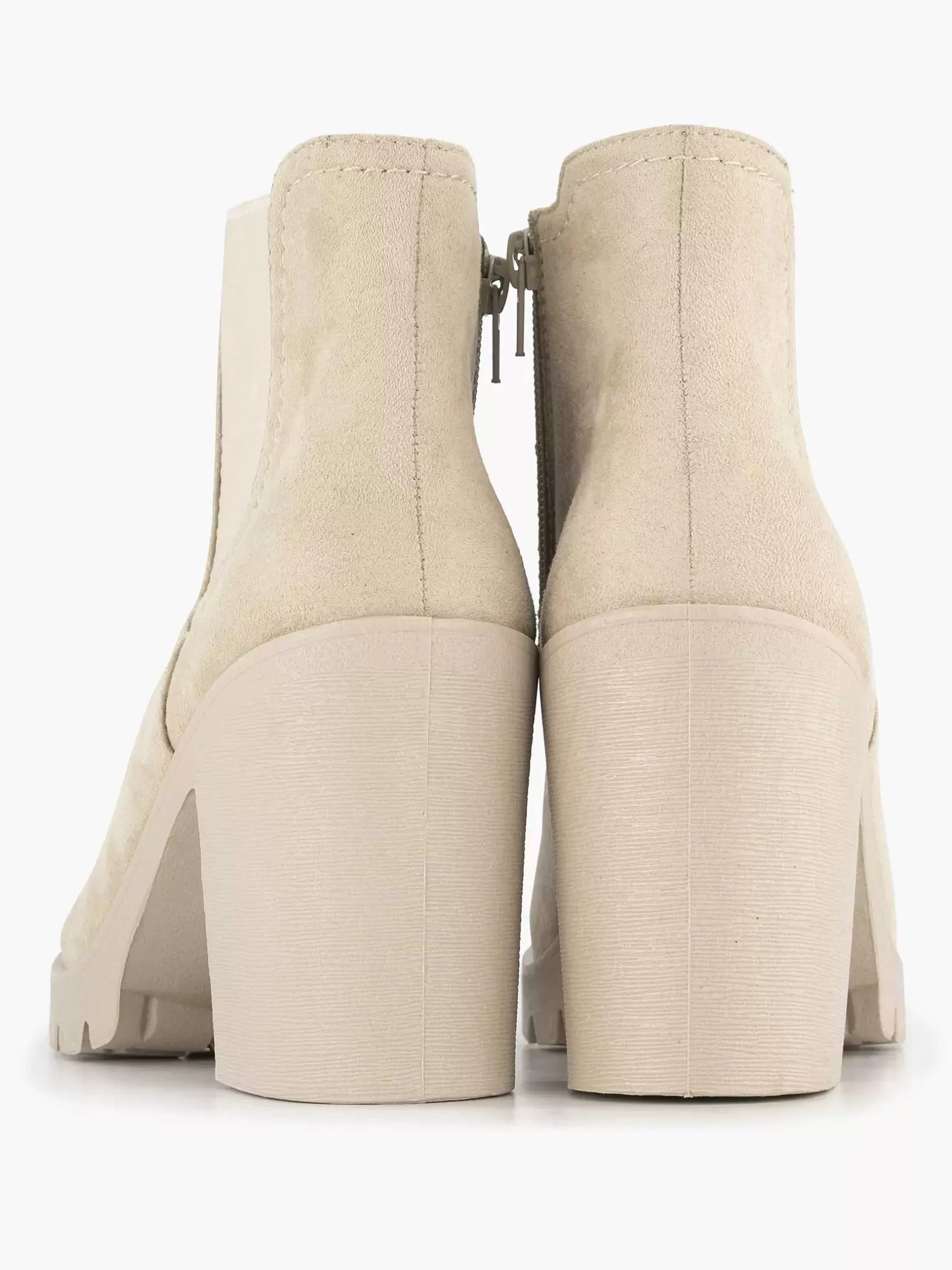 beige_enkellaars_hak_3.webp Dames Graceland Beige Enkellaars Hak