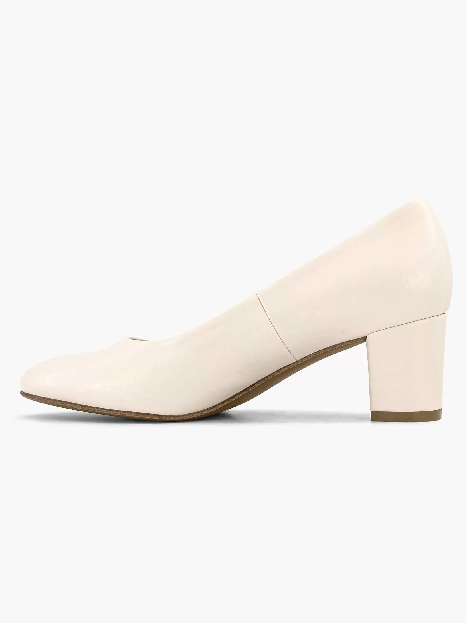 beige_pump_blokhak_3.webp Dames Graceland Beige Pump Blokhak