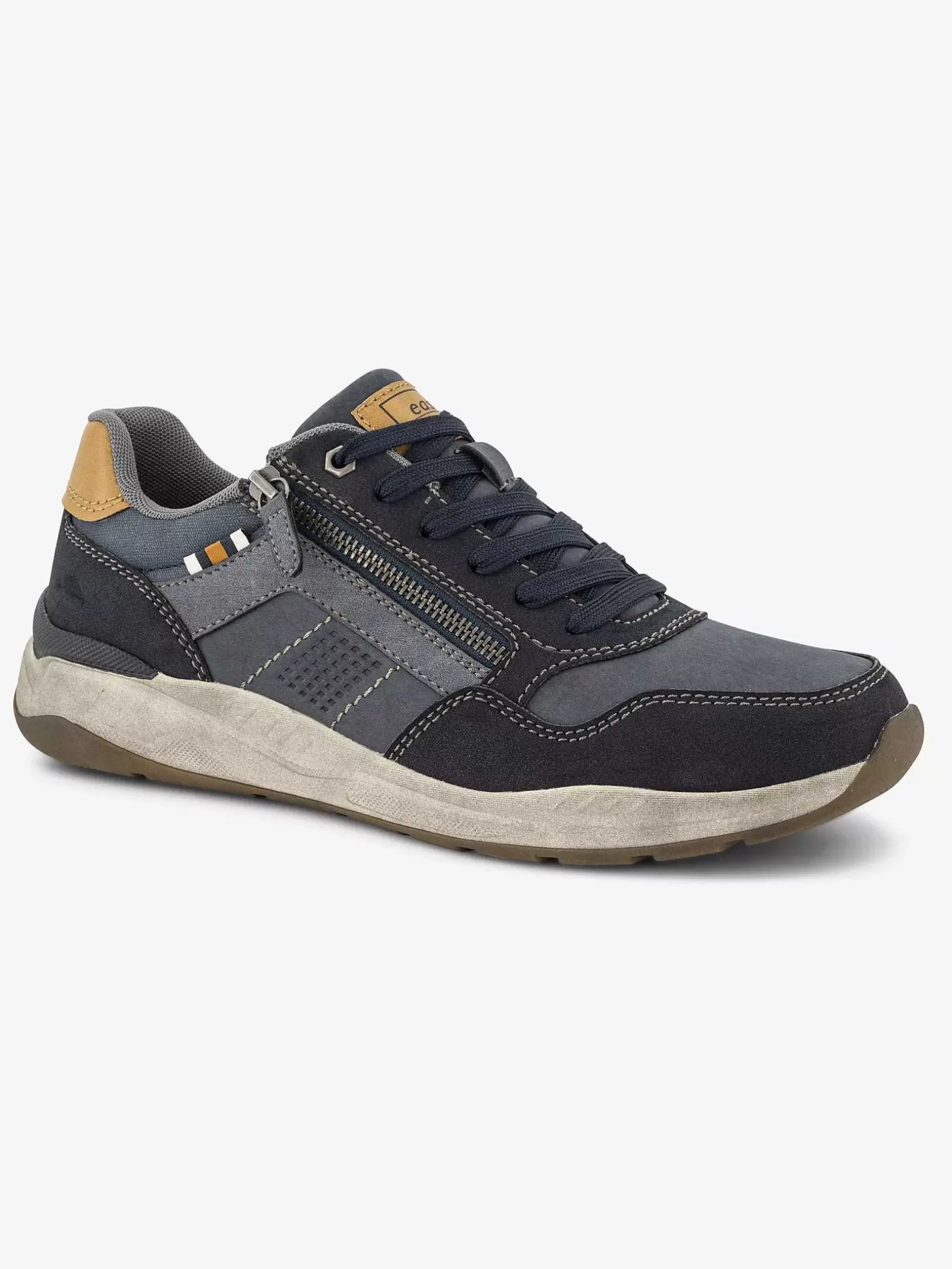 blauwe_comfort_veterschoen_3.webp Heren Easy Street Blauwe Comfort Veterschoen