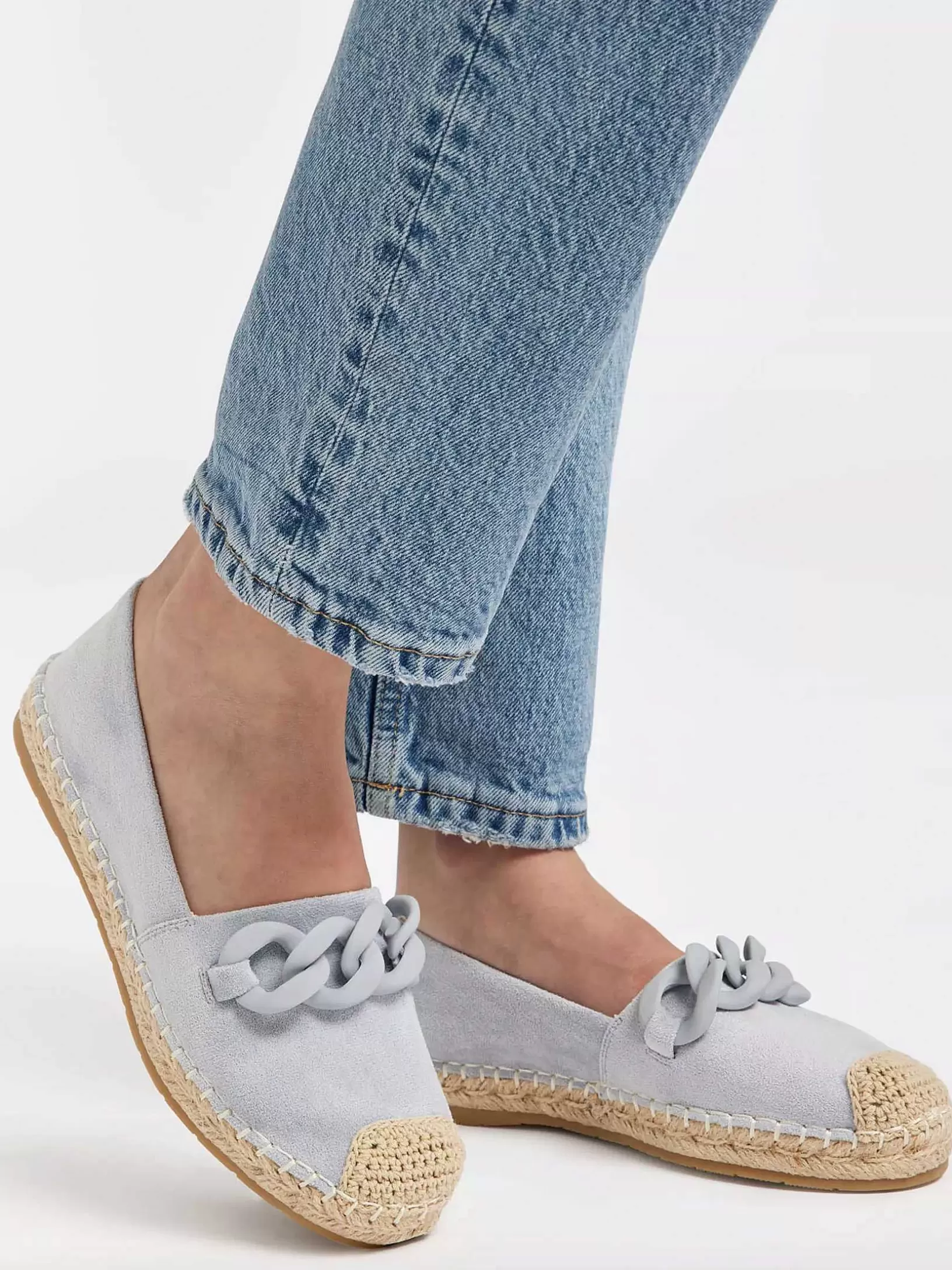 blauwe_espadrille_sierketting_4.webp Dames Graceland Blauwe Espadrille Sierketting