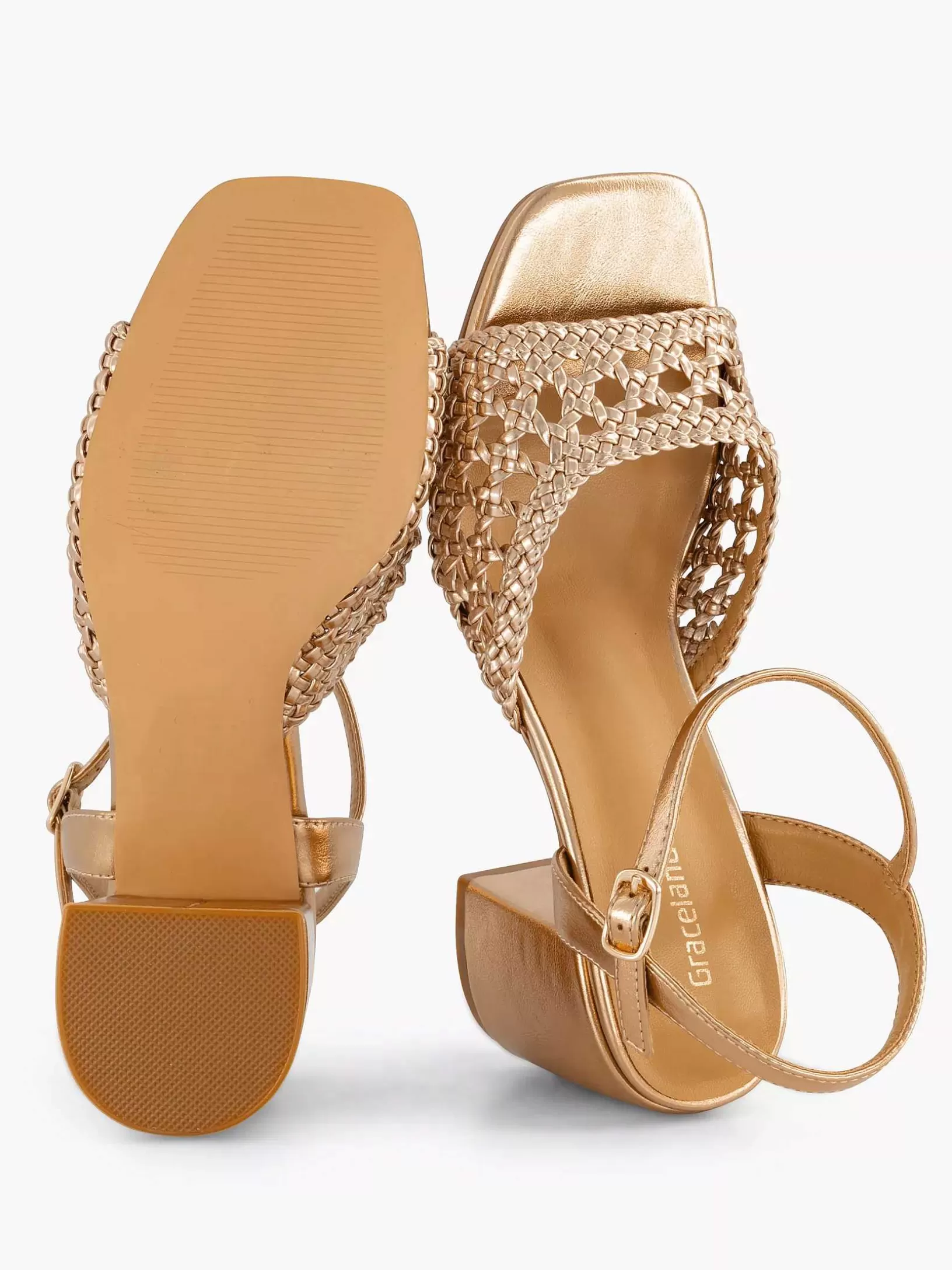 champagne_sandalette_4.webp Dames Graceland Champagne Sandalette