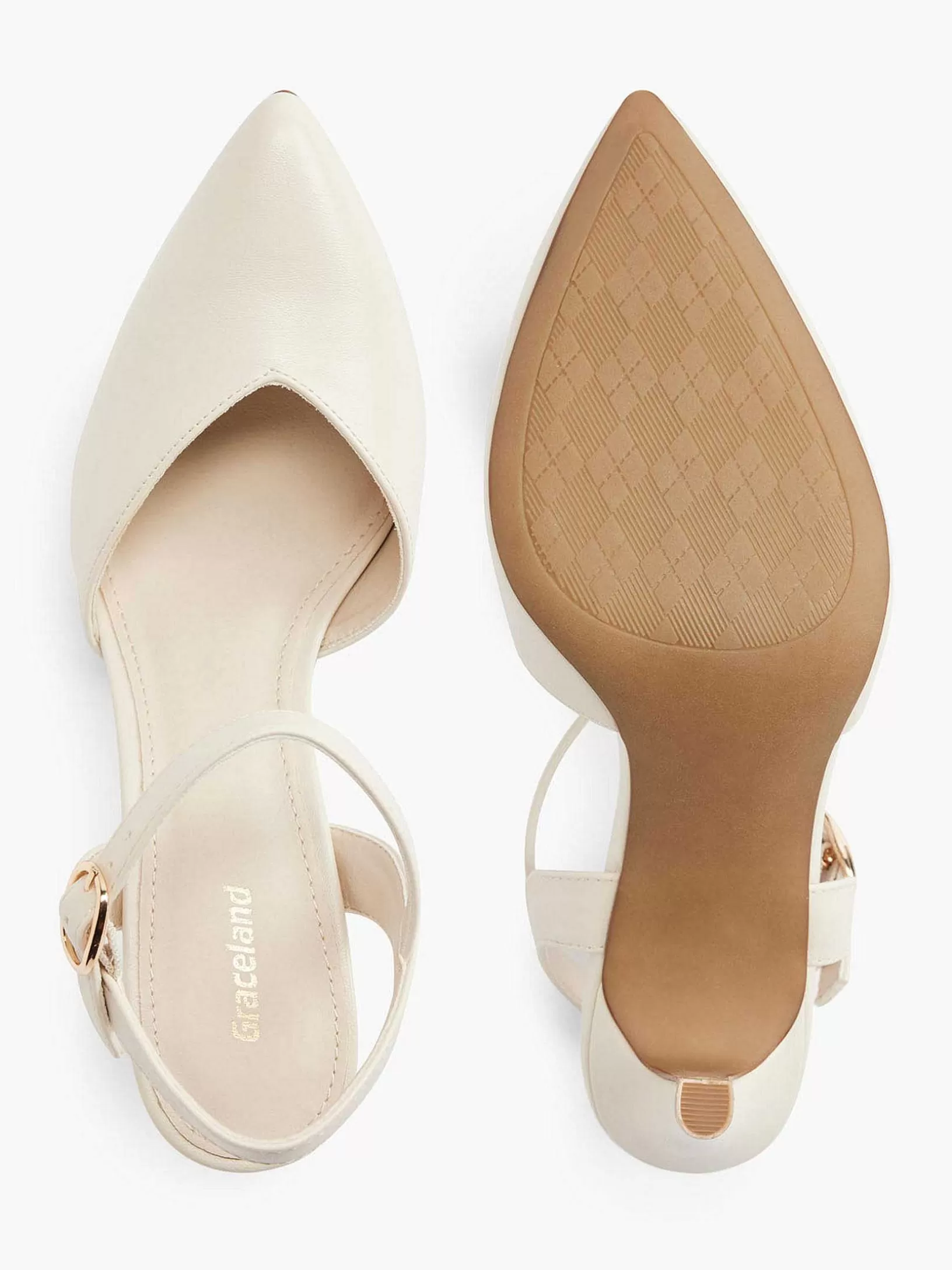 creme_pump_2.webp Dames Graceland Creme Pump