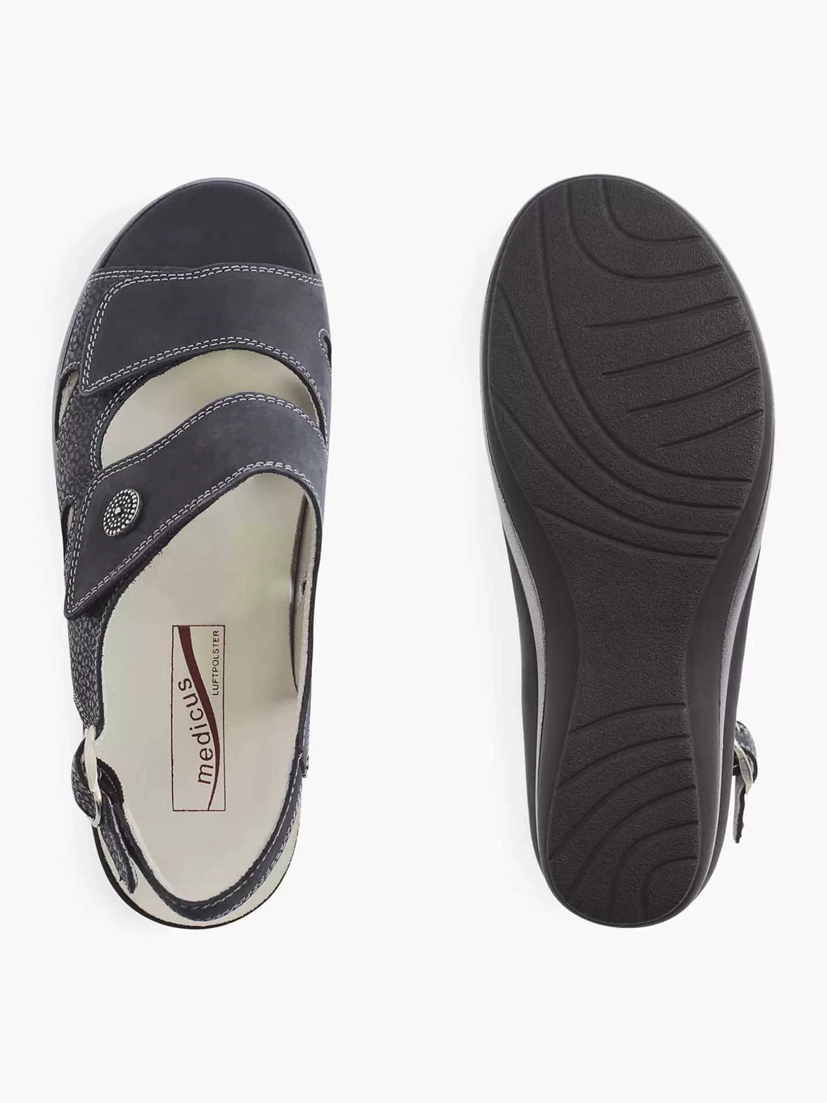 donkerblauwe_leren_sandaal_8.webp Dames Medicus Donkerblauwe Leren Sandaal