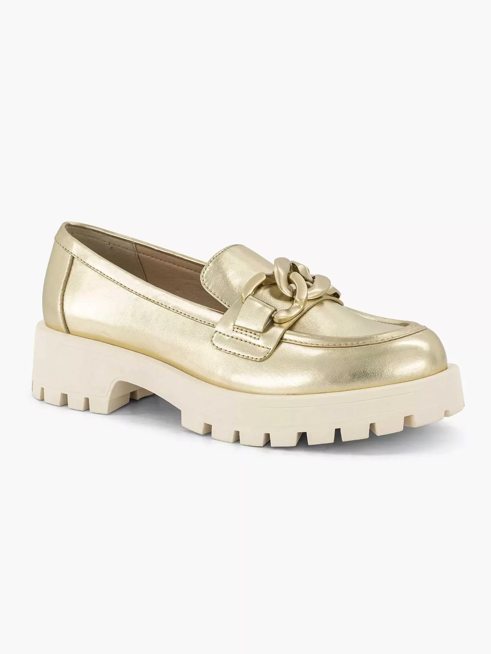 gouden_chunky_loafer_4.webp Dames Oxmox Gouden Chunky Loafer