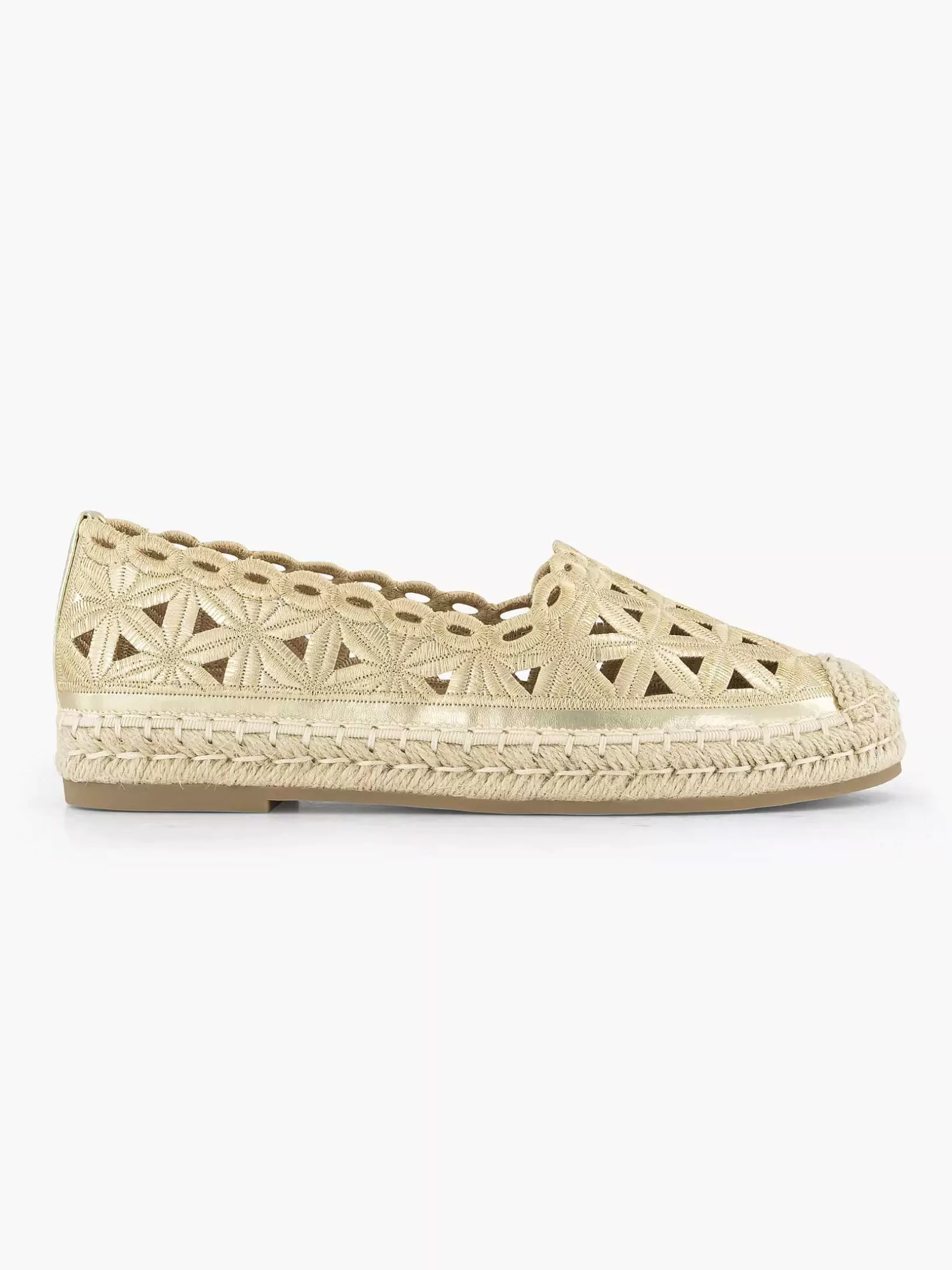 gouden_espadrille_2.webp Dames Graceland Gouden Espadrille