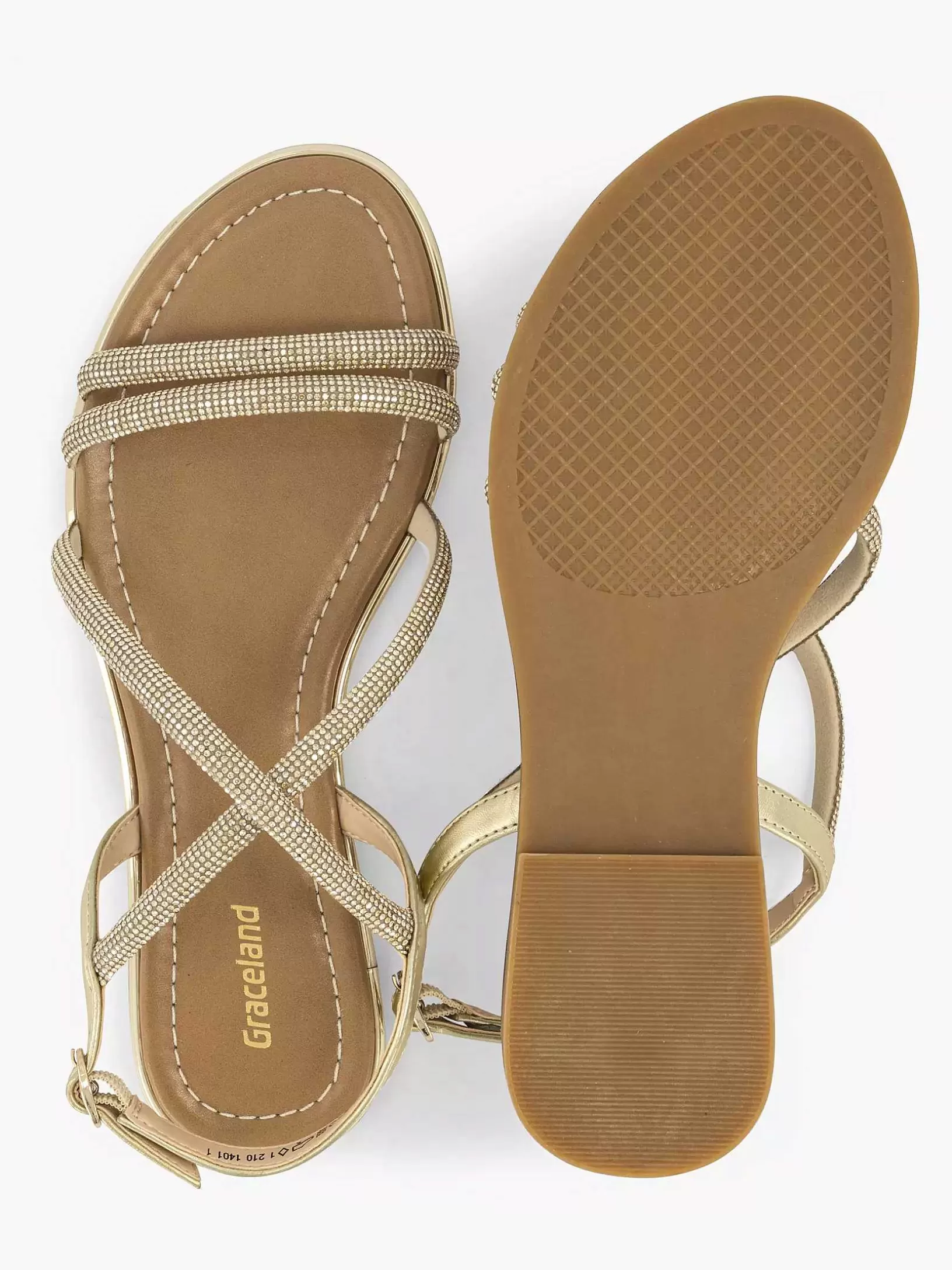 gouden_sandaal_4-22.webp Dames Graceland Gouden Sandaal