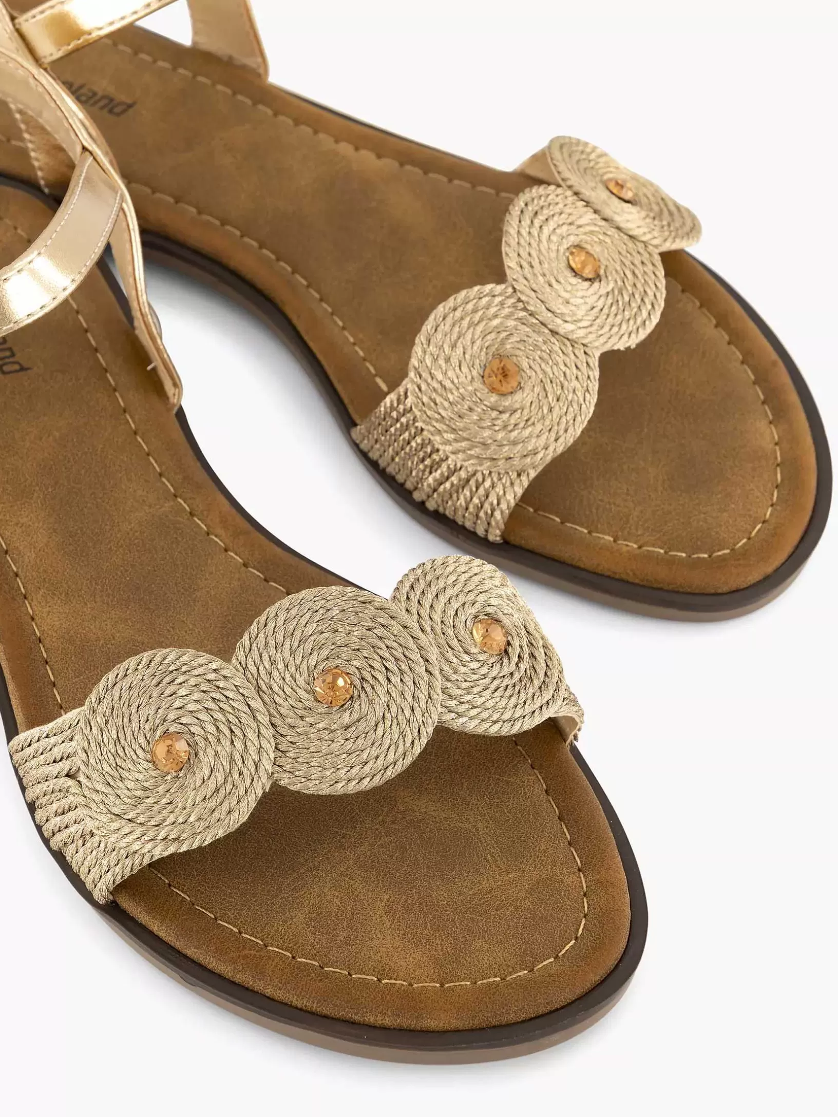 gouden_sandaal_5-25.webp Dames Graceland Gouden Sandaal