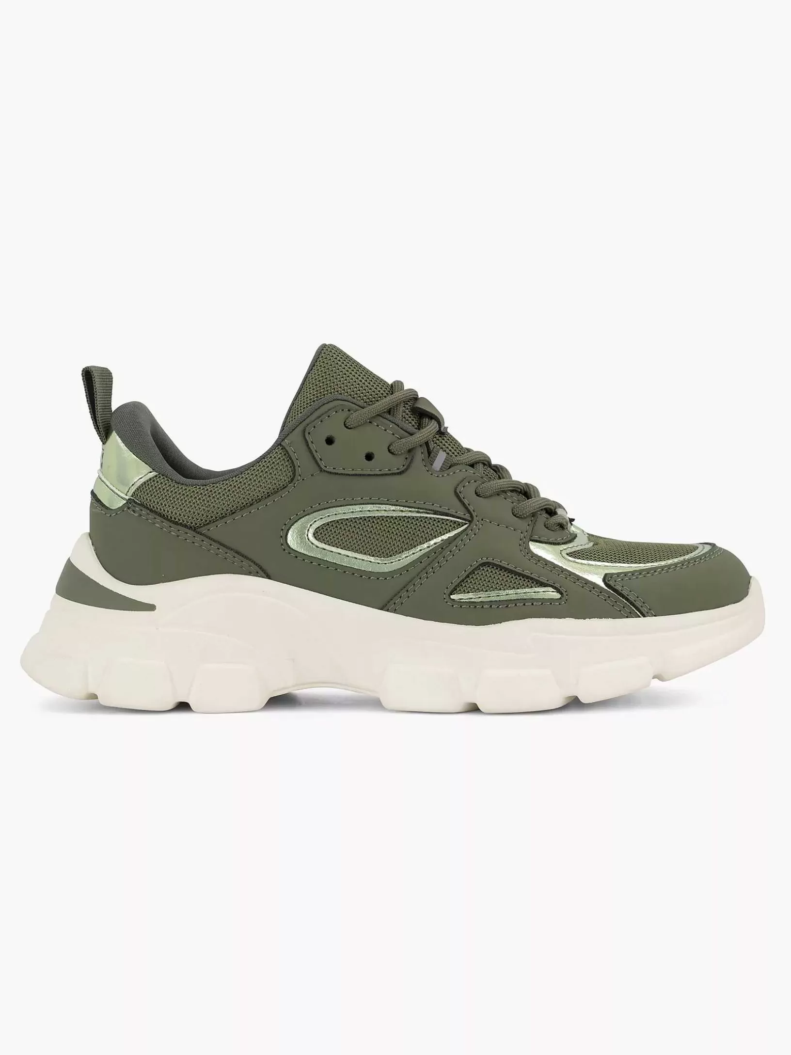 groene_chunky_sneaker_3-4.webp Dames Oxmox Groene Chunky Sneaker