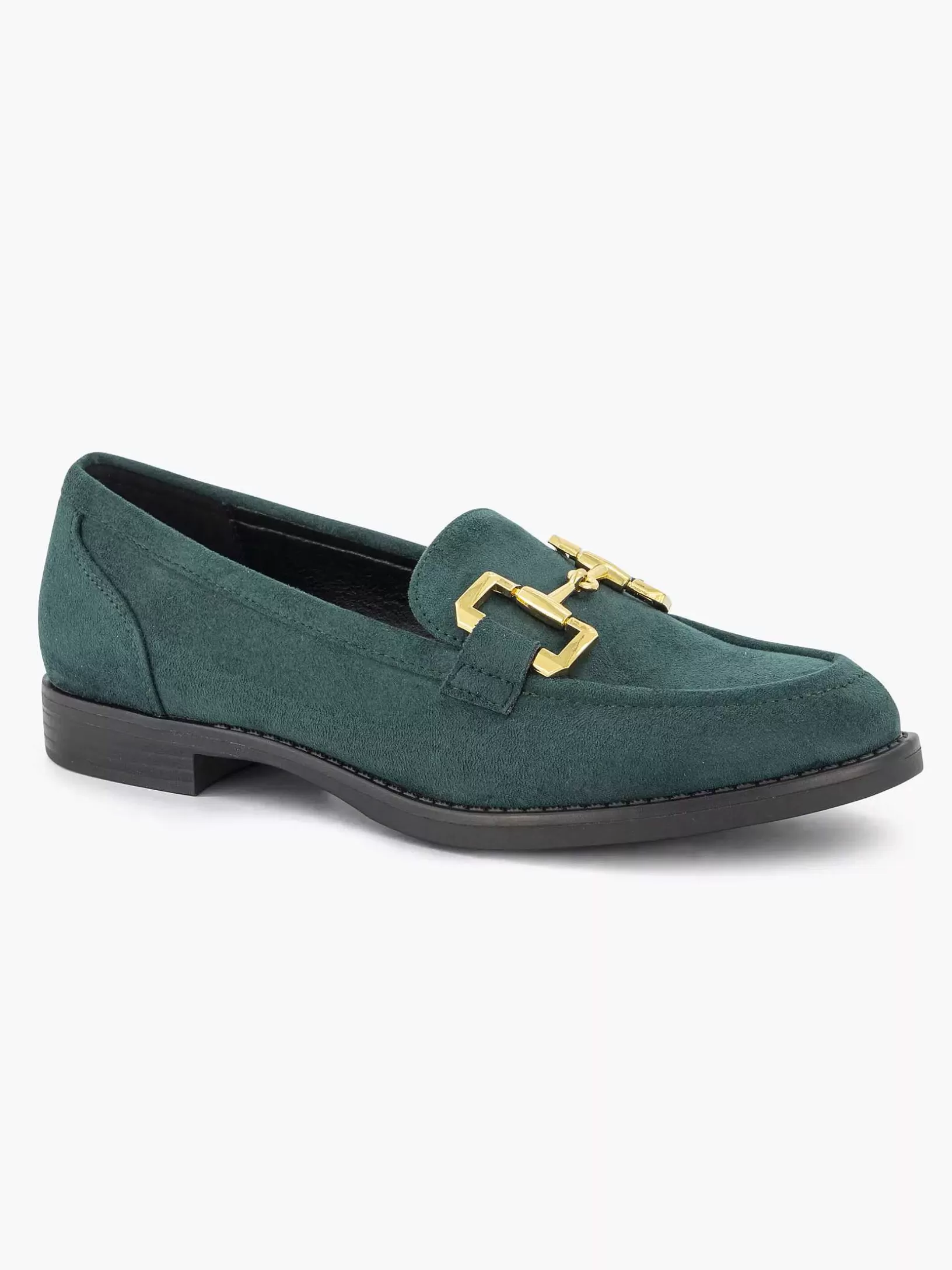 groene_loafer_sierketting_3.webp Dames Graceland Groene Loafer Sierketting