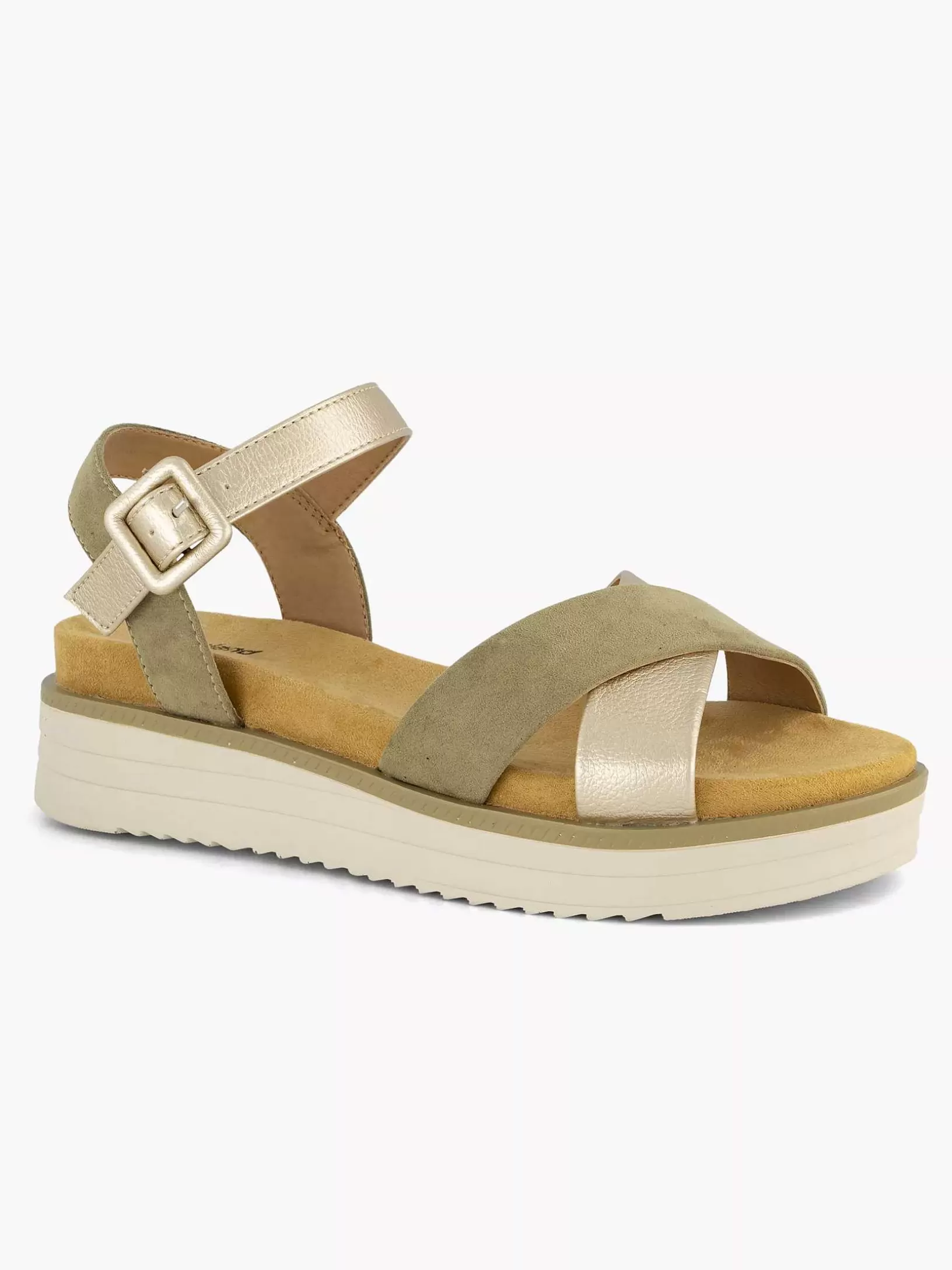 groene_sandaal_2-4.webp Dames Graceland Groene Sandaal