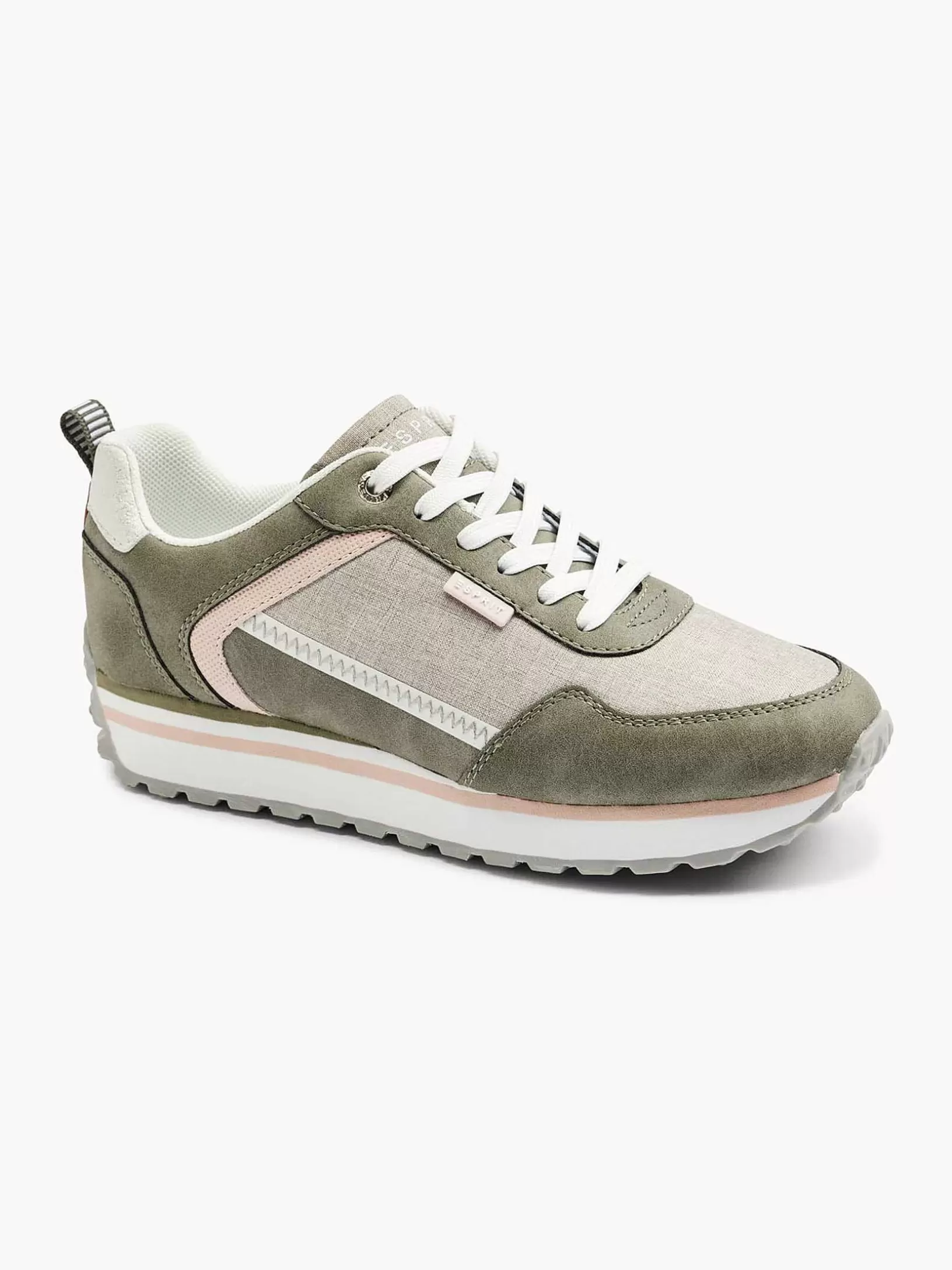 groene_sneaker_3-3.webp Dames Esprit Groene Sneaker