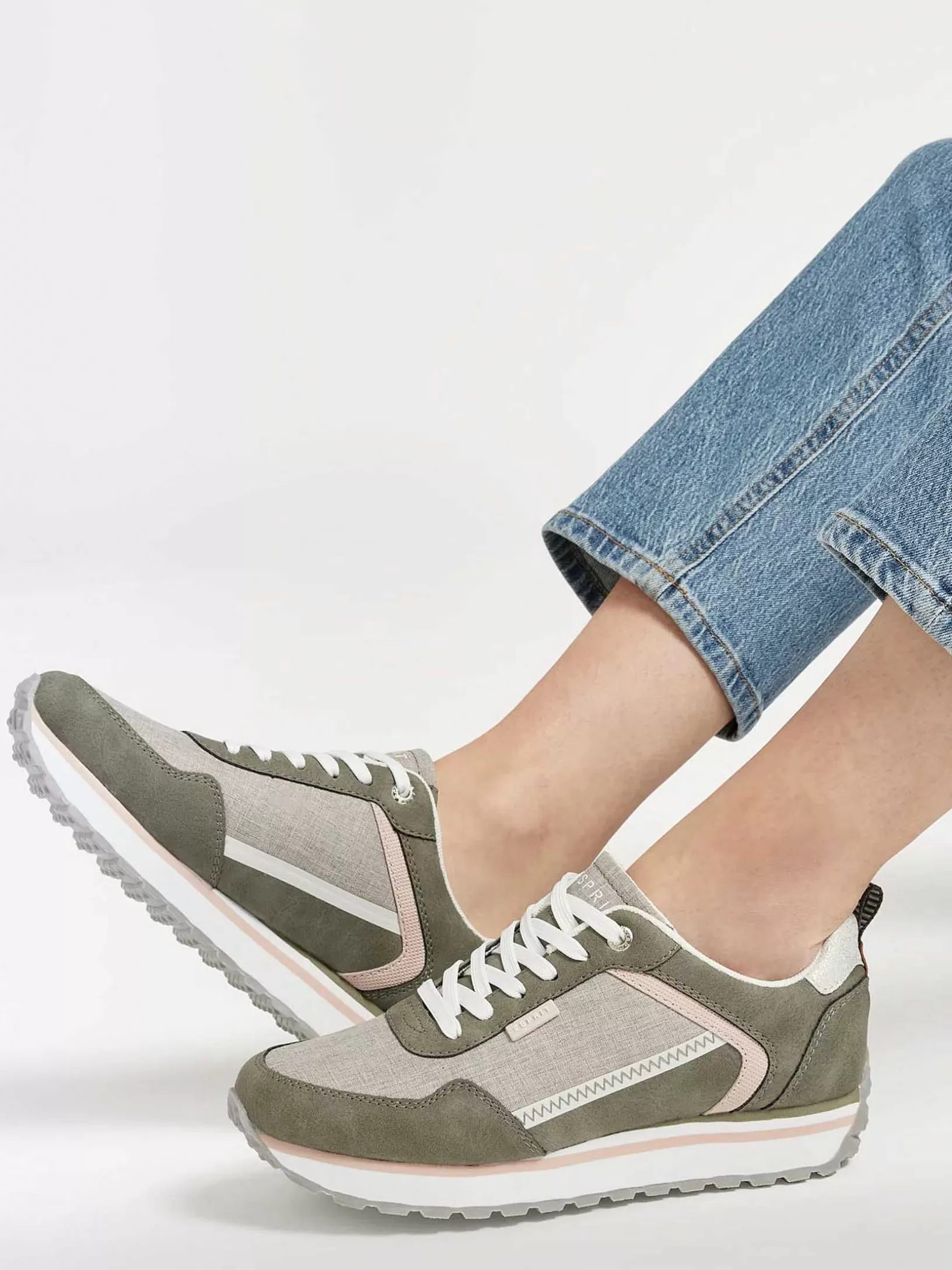 groene_sneaker_6-1.webp Dames Esprit Groene Sneaker