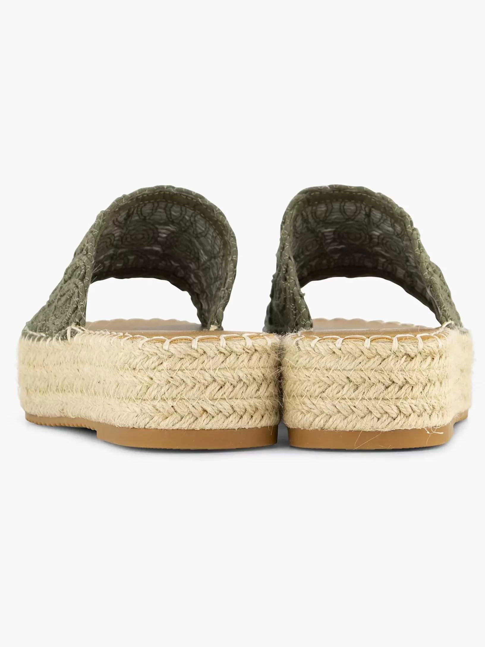 khaki_platform_slipper_3.webp Dames Graceland Khaki Platform Slipper