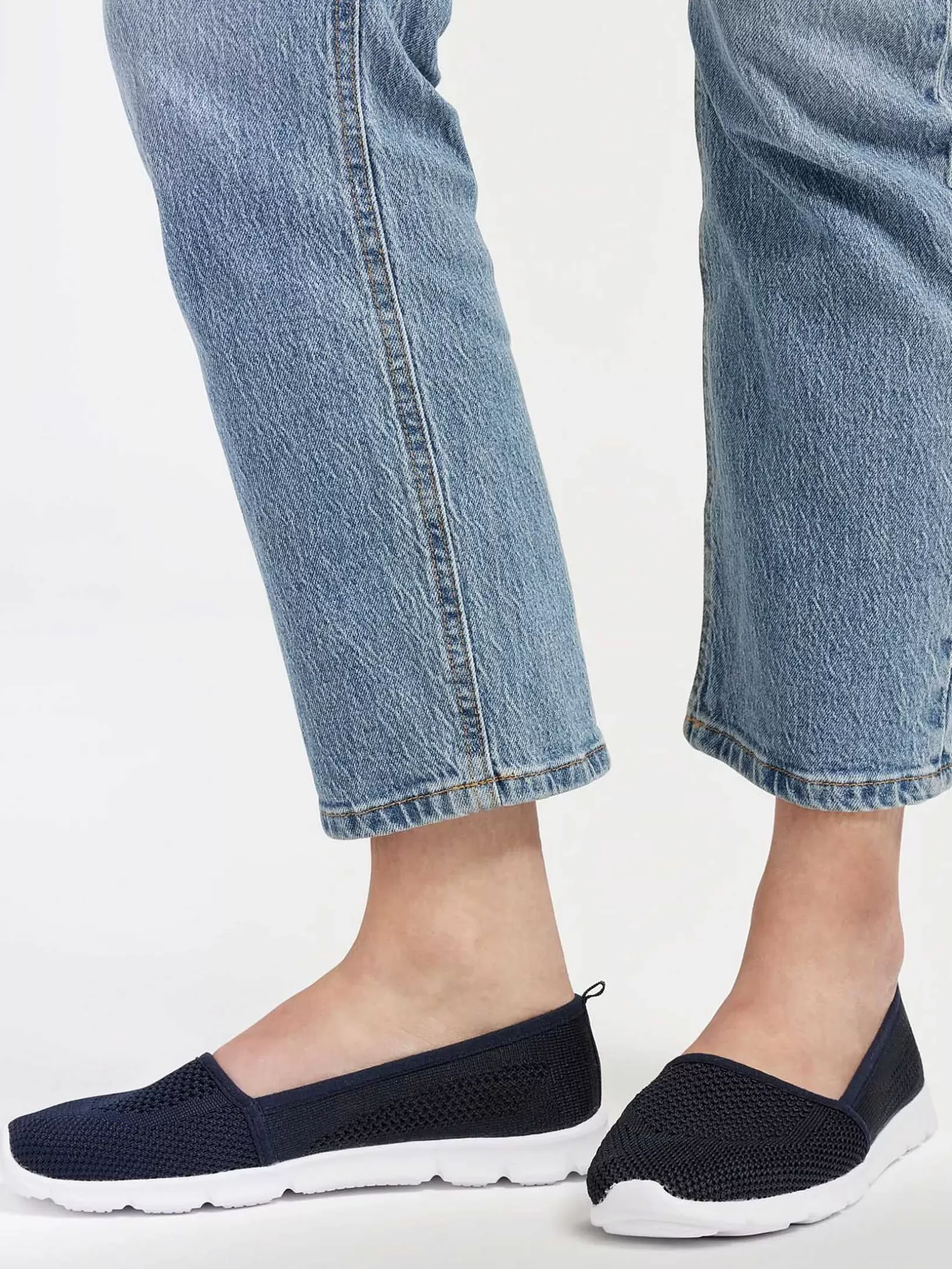 marineblauwe_instapper_memory_foam_3-1.webp Dames Graceland Marineblauwe Instapper Memory Foam