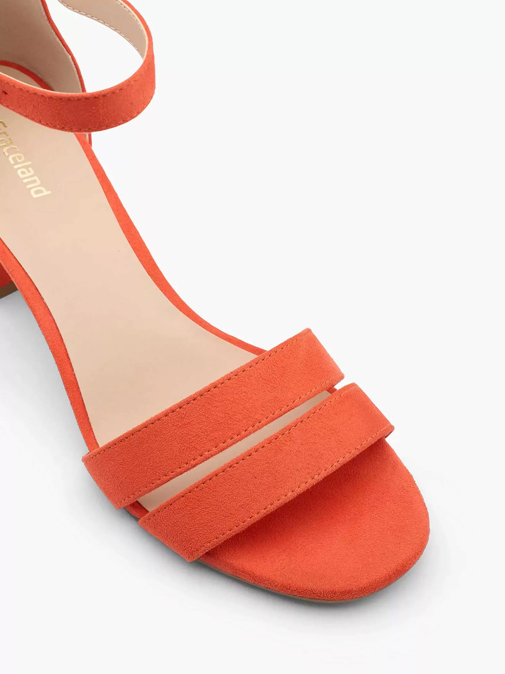 oranje_sandalette_2.webp Dames Graceland Oranje Sandalette