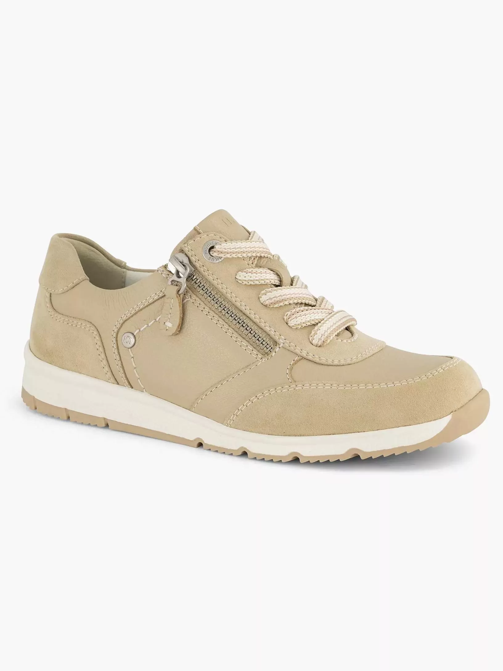 taupe_leren_sneaker_2.webp Dames Medicus Taupe Leren Sneaker