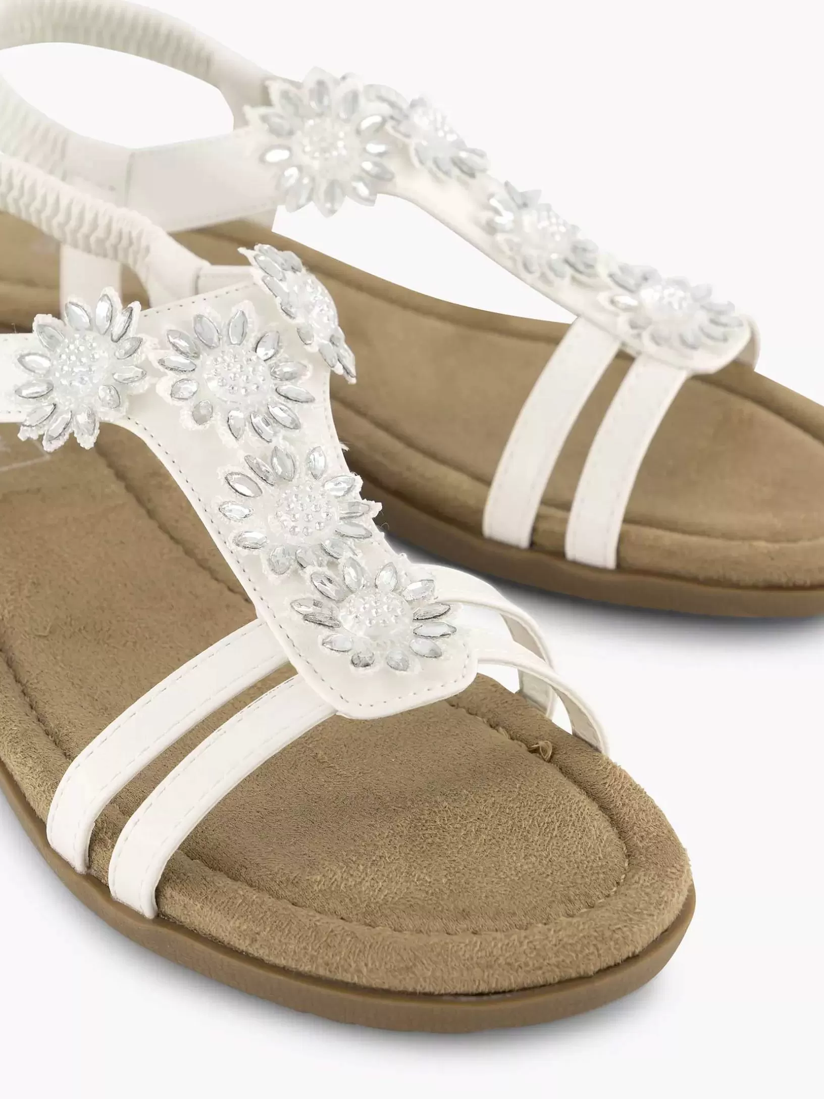 witte_comfort_sandaal_5.webp Dames Easy Street Witte Comfort Sandaal