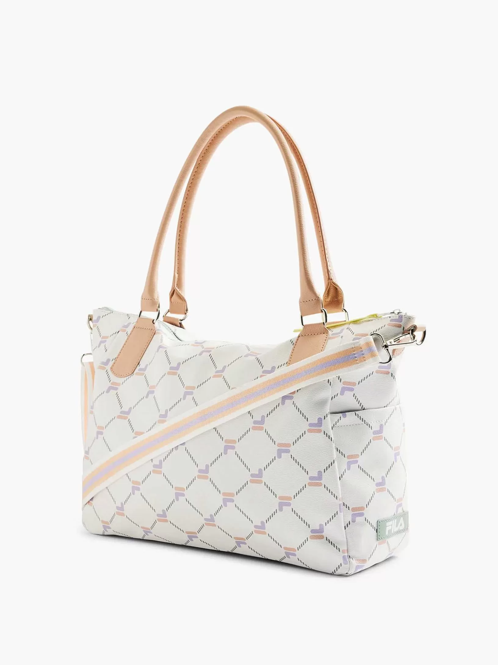 witte_handtas_3-2.webp Dames FILA Witte Handtas