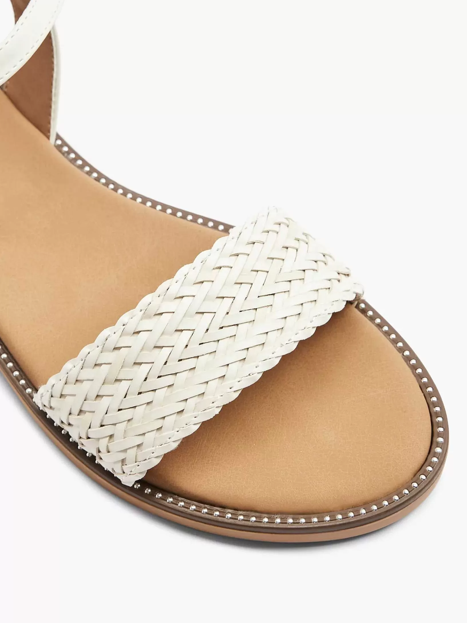 witte_sandaal_gevlochten_6.webp Dames Graceland Witte Sandaal Gevlochten