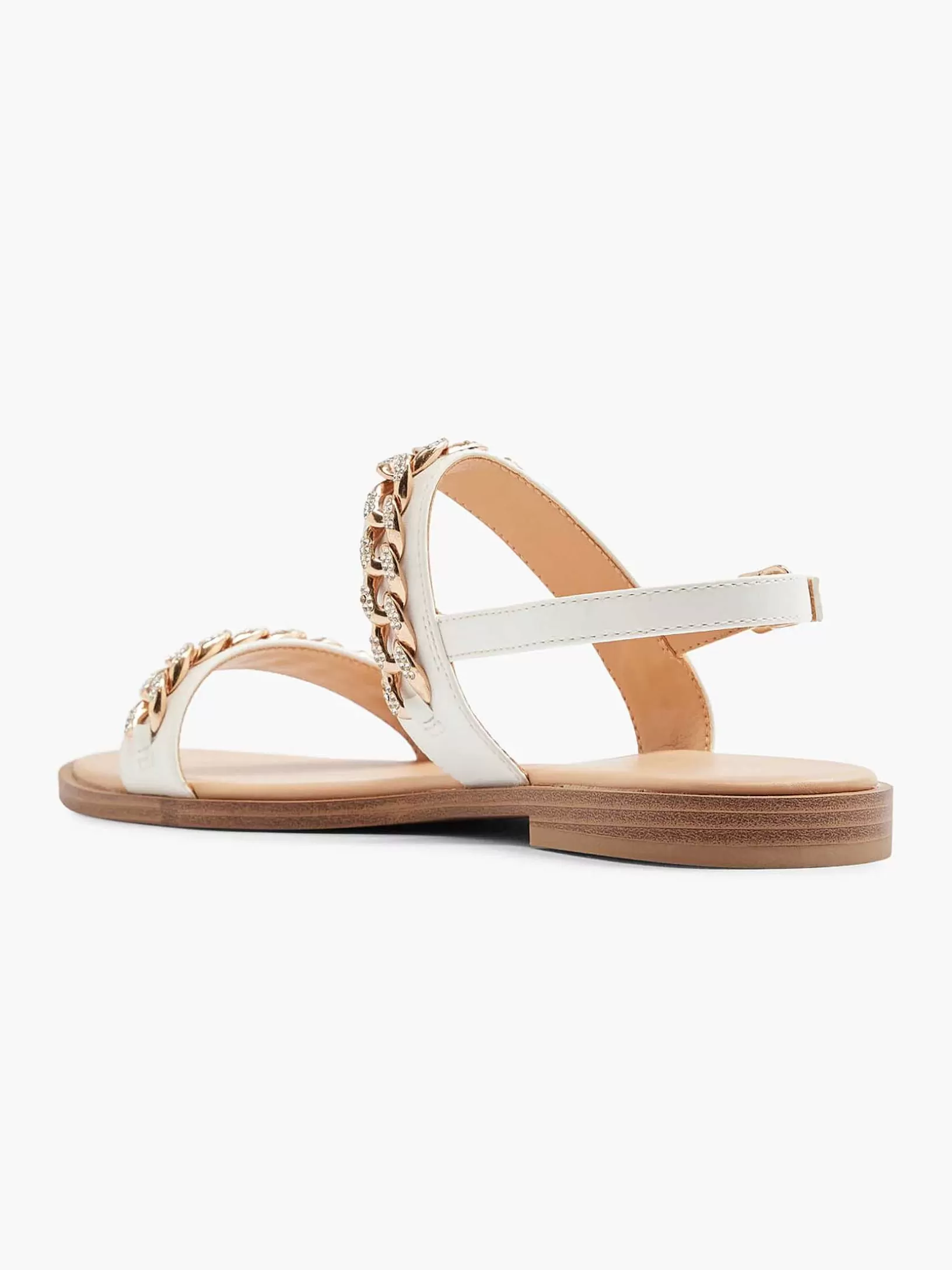 witte_sandaal_sierketting_5-1.webp Dames Graceland Witte Sandaal Sierketting