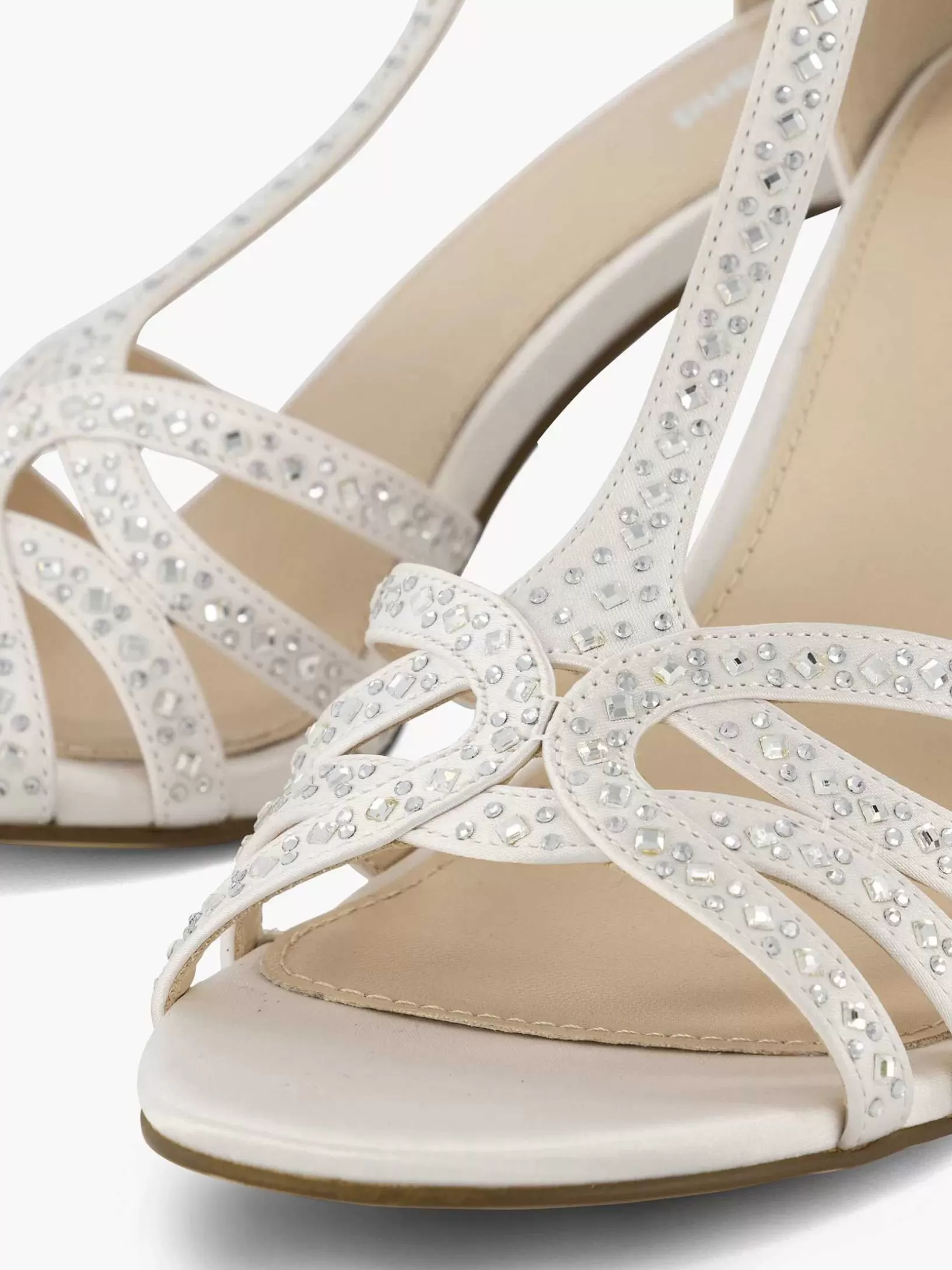 witte_sandalette_steentjes_4.webp Dames Graceland Witte Sandalette Steentjes