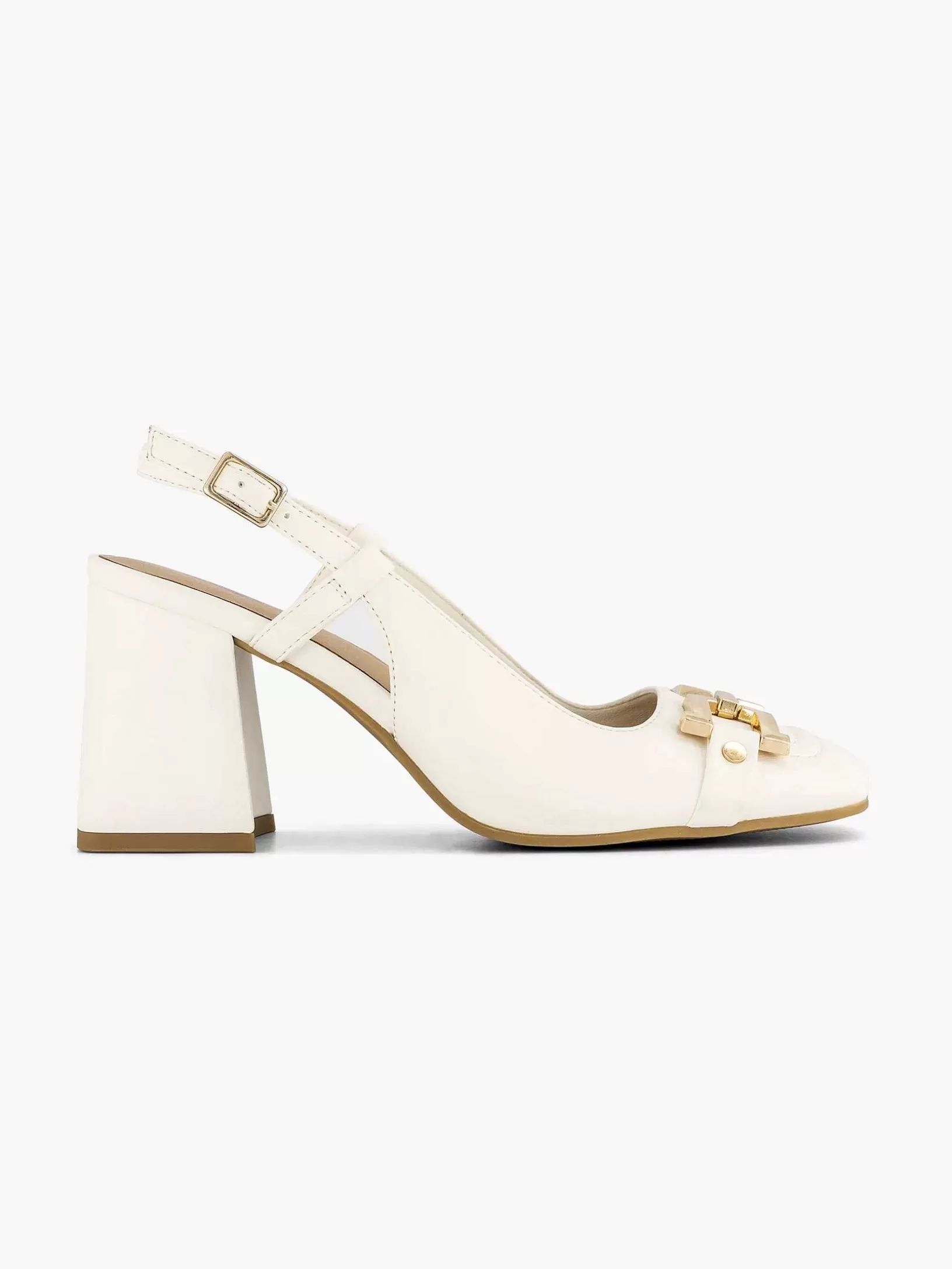 witte_slingback_2.webp Dames Graceland Witte Slingback