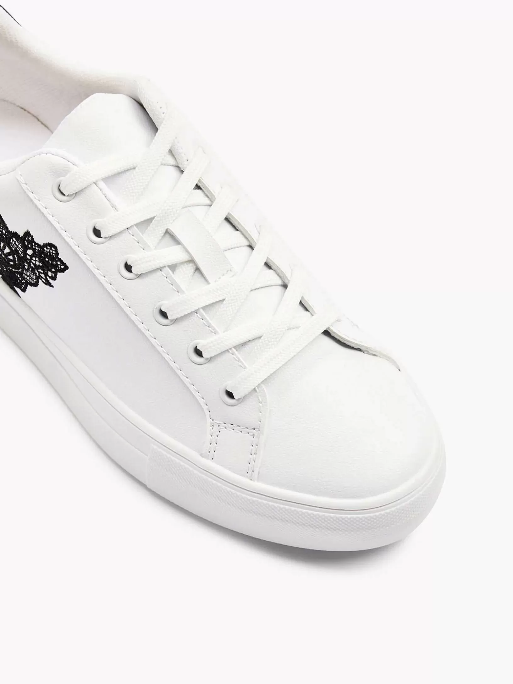 witte_sneaker_bloemen_2.webp Dames Graceland Witte Sneaker Bloemen