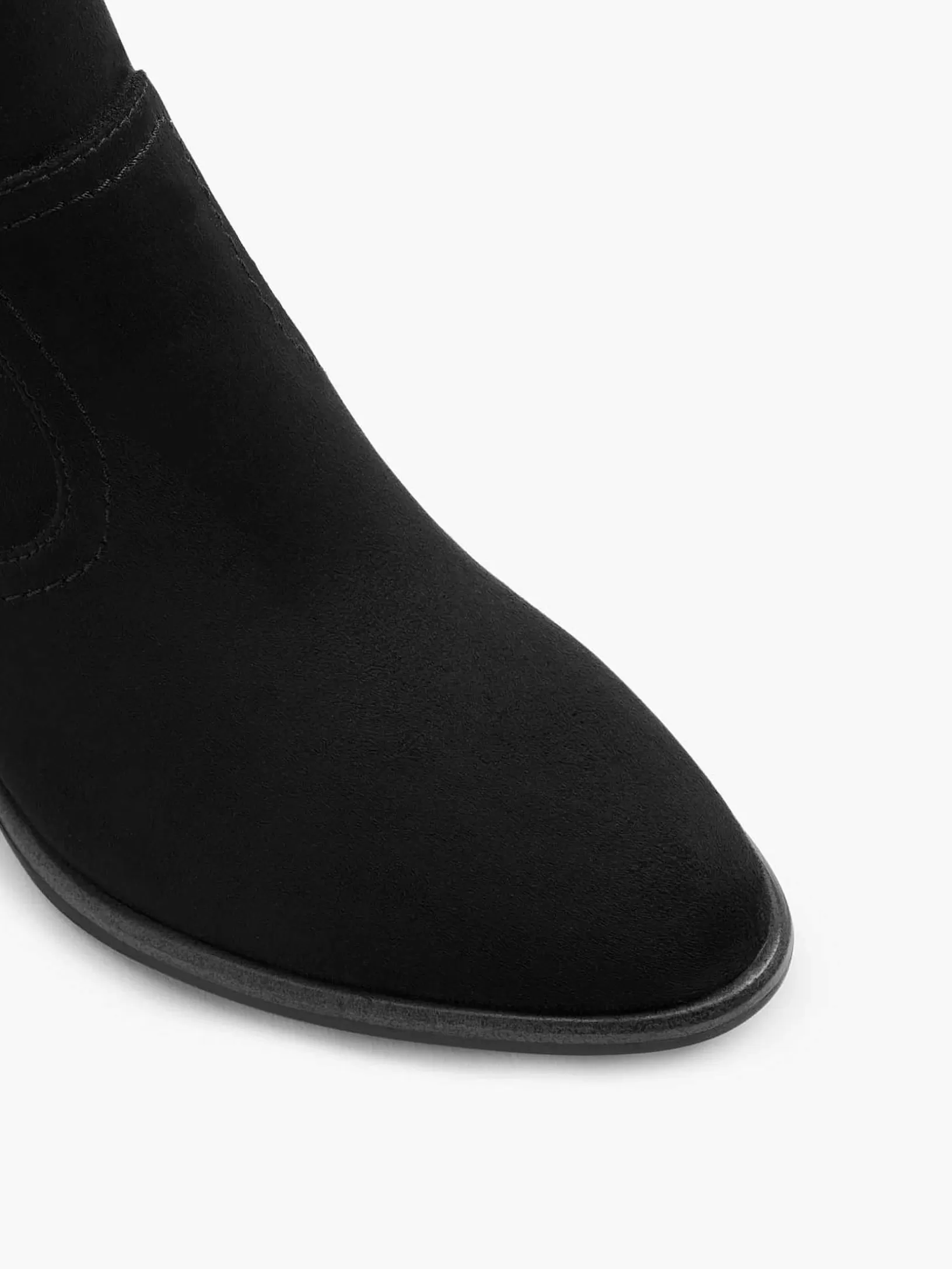 zwarte_enkellaars_hak_2-1.webp Dames Graceland Zwarte Enkellaars Hak