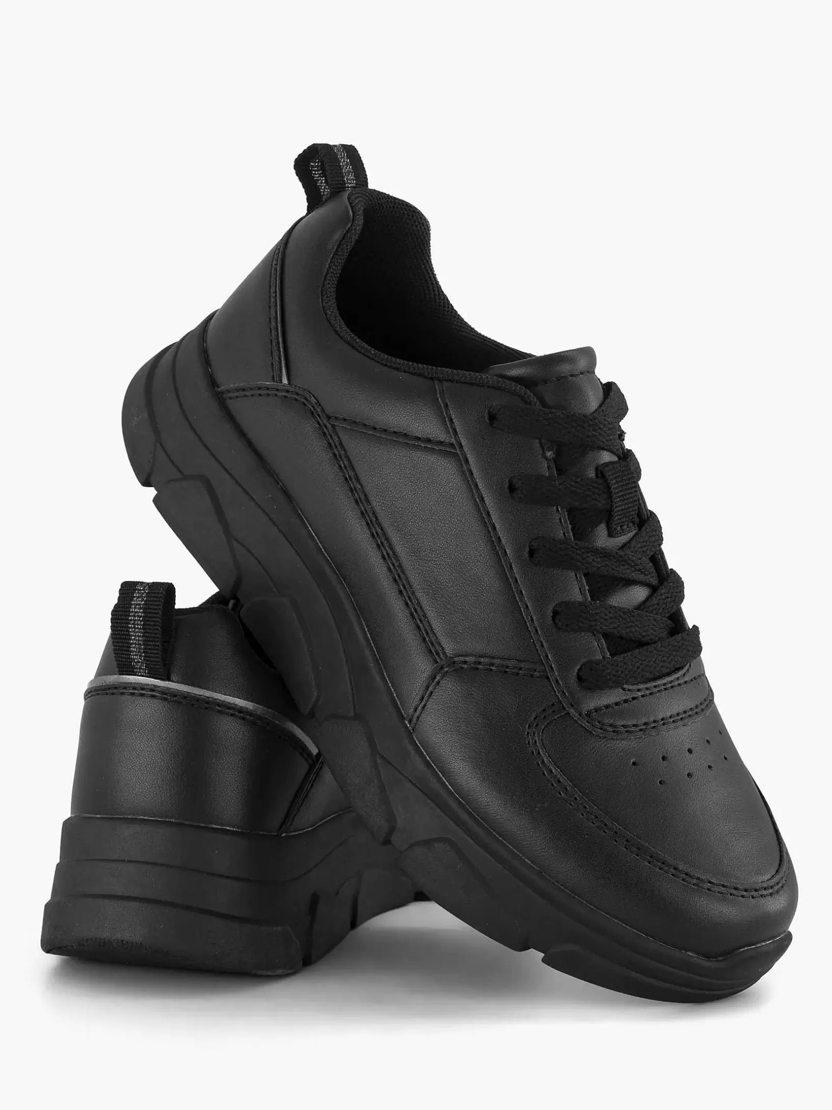 zwarte_lage_sneaker_4.webp Dames Graceland Zwarte Lage Sneaker