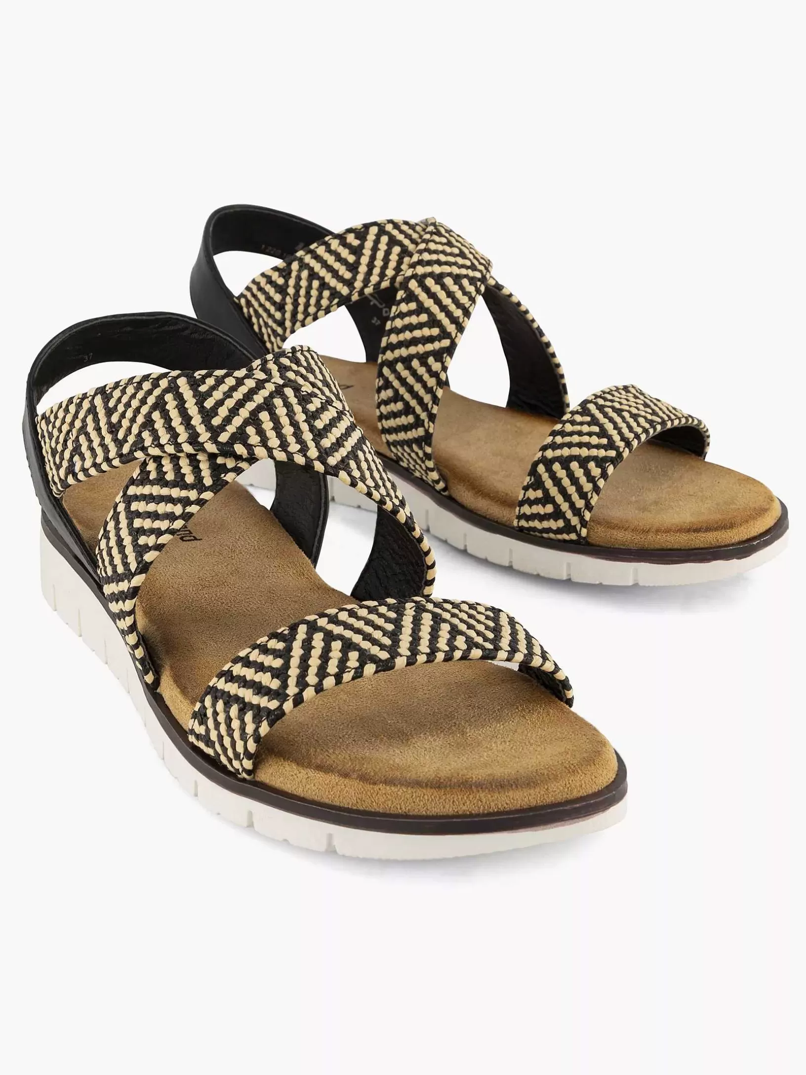 zwarte_sandaal_4-16.webp Dames Graceland Zwarte Sandaal