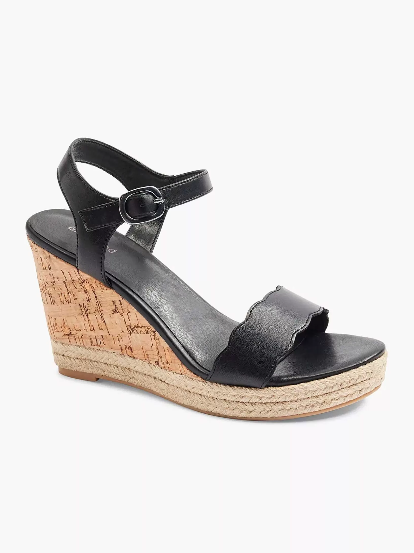 zwarte_sandalette_3-10.webp Dames Graceland Zwarte Sandalette