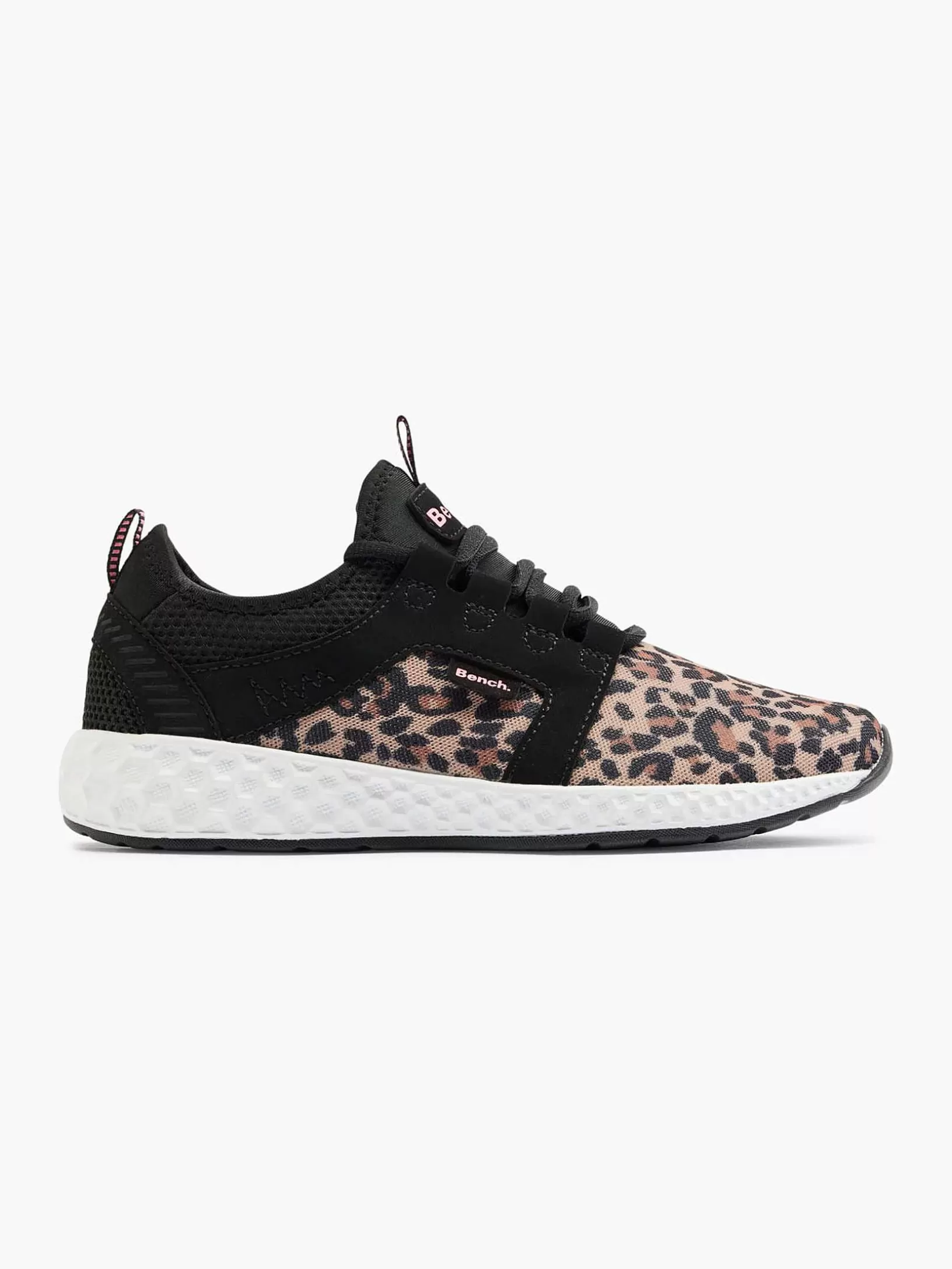 zwarte_sneaker_panterprint_4.webp Dames Bench Zwarte Sneaker Panterprint