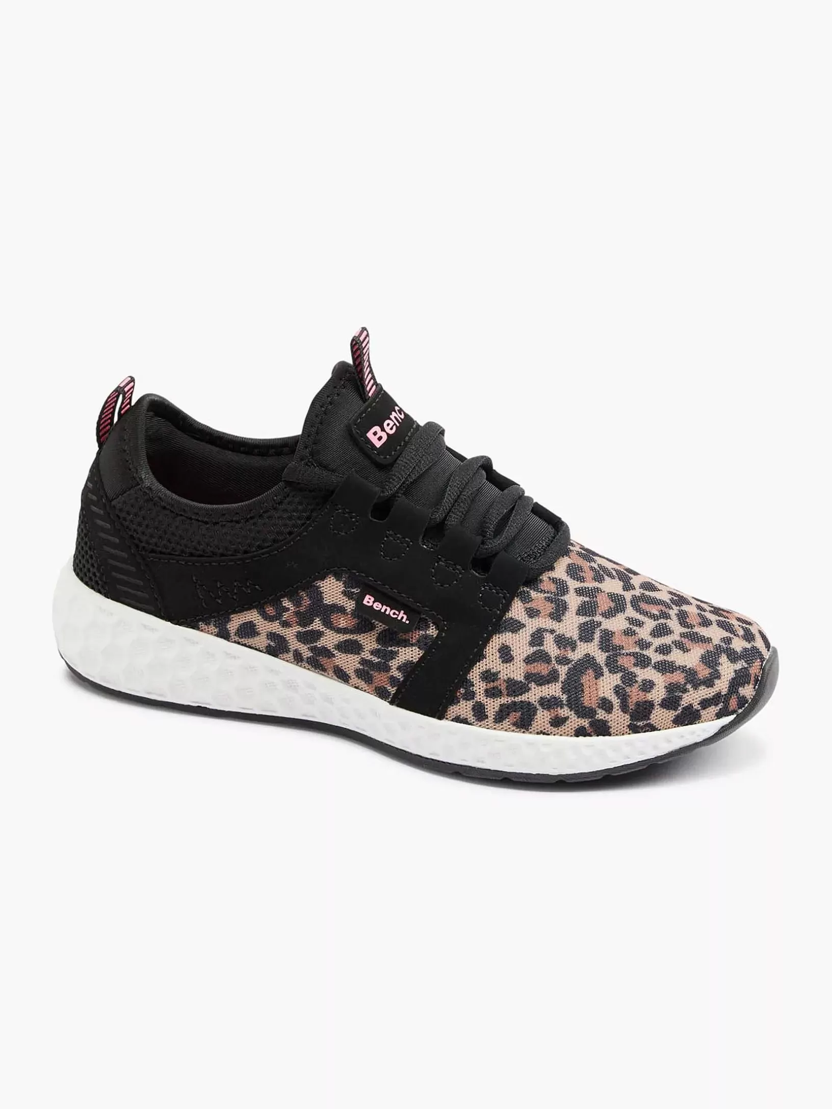 zwarte_sneaker_panterprint_7.webp Dames Bench Zwarte Sneaker Panterprint
